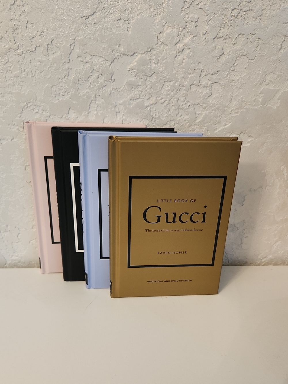 Dior, Chanel, Gucci And Prada  Decorative Hardcover Book